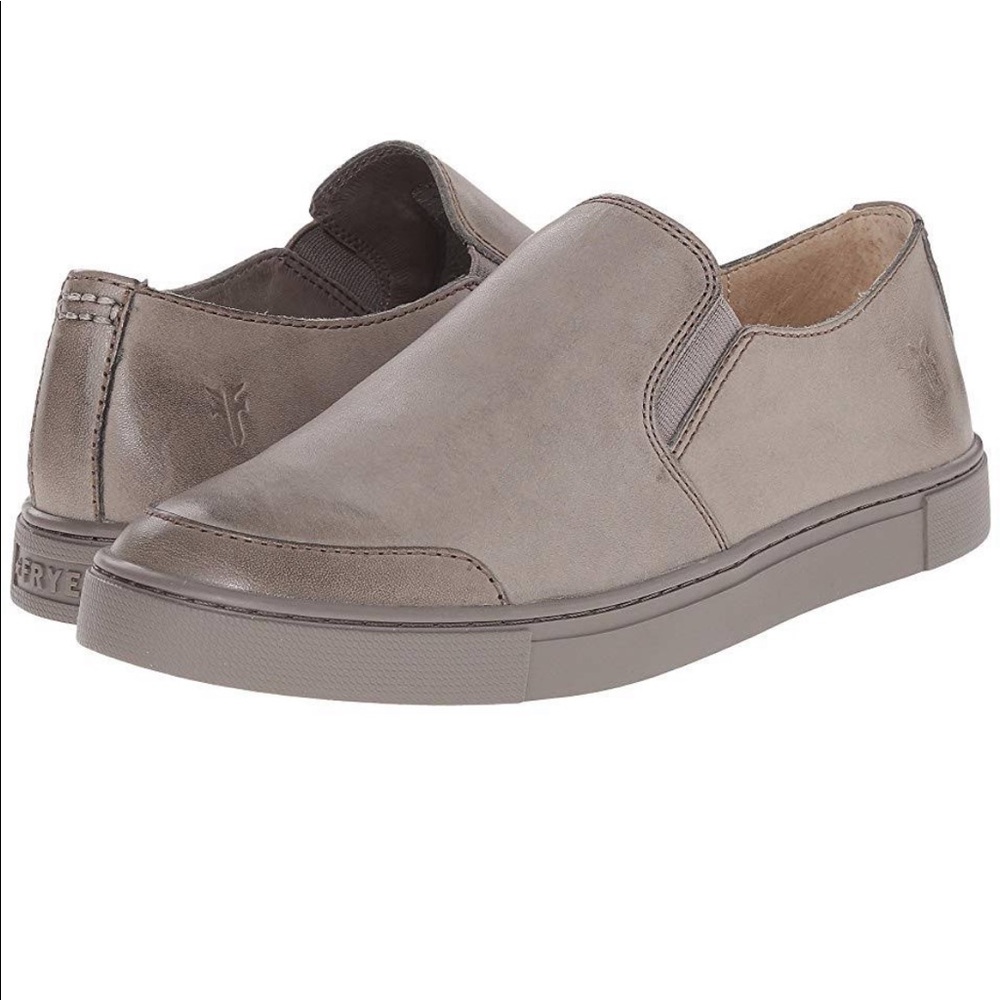 Frye Women's Slip-On Sneakers in Taupe Gray